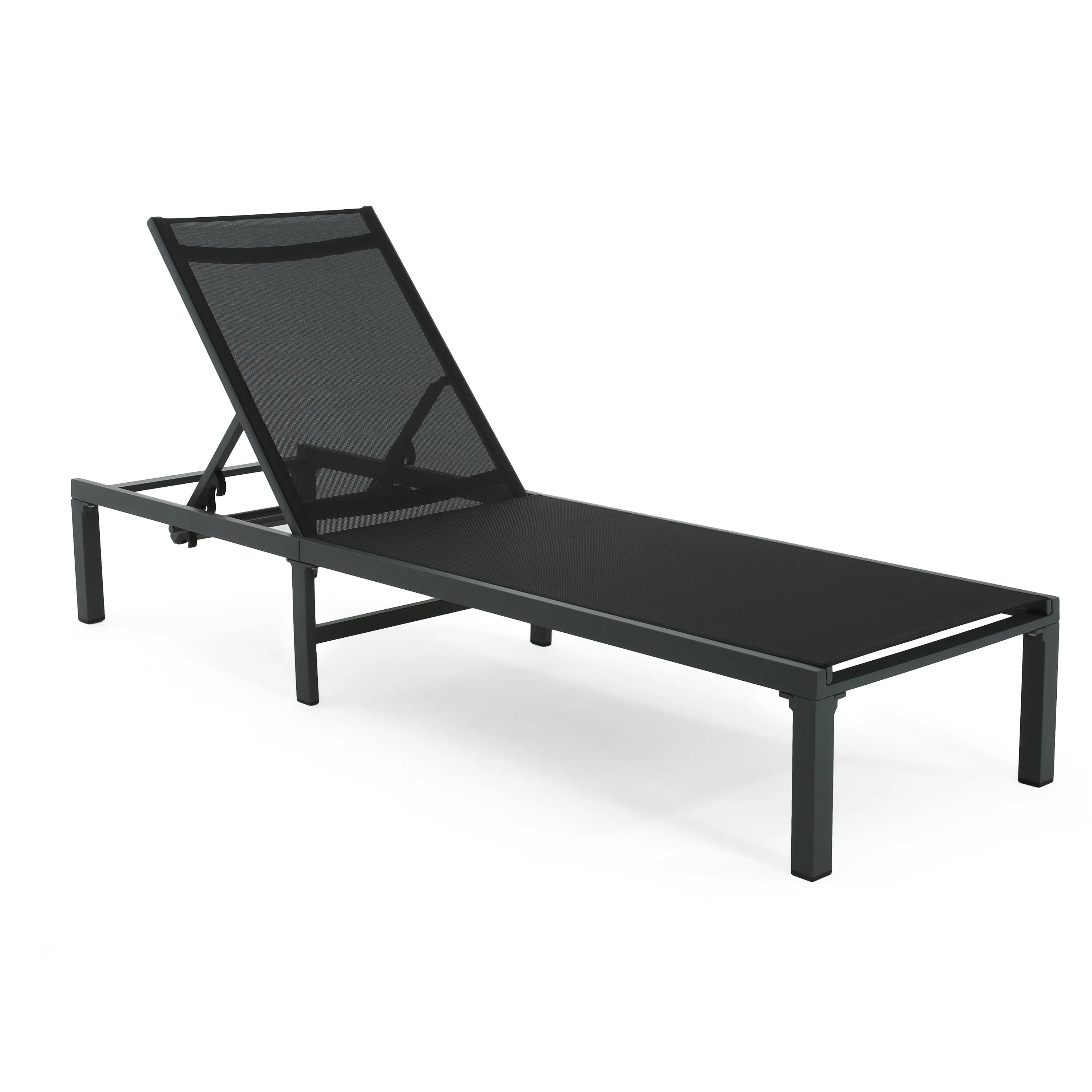 Deburoe Outdoor Adjustable Chaise Lounge(Set of 2)