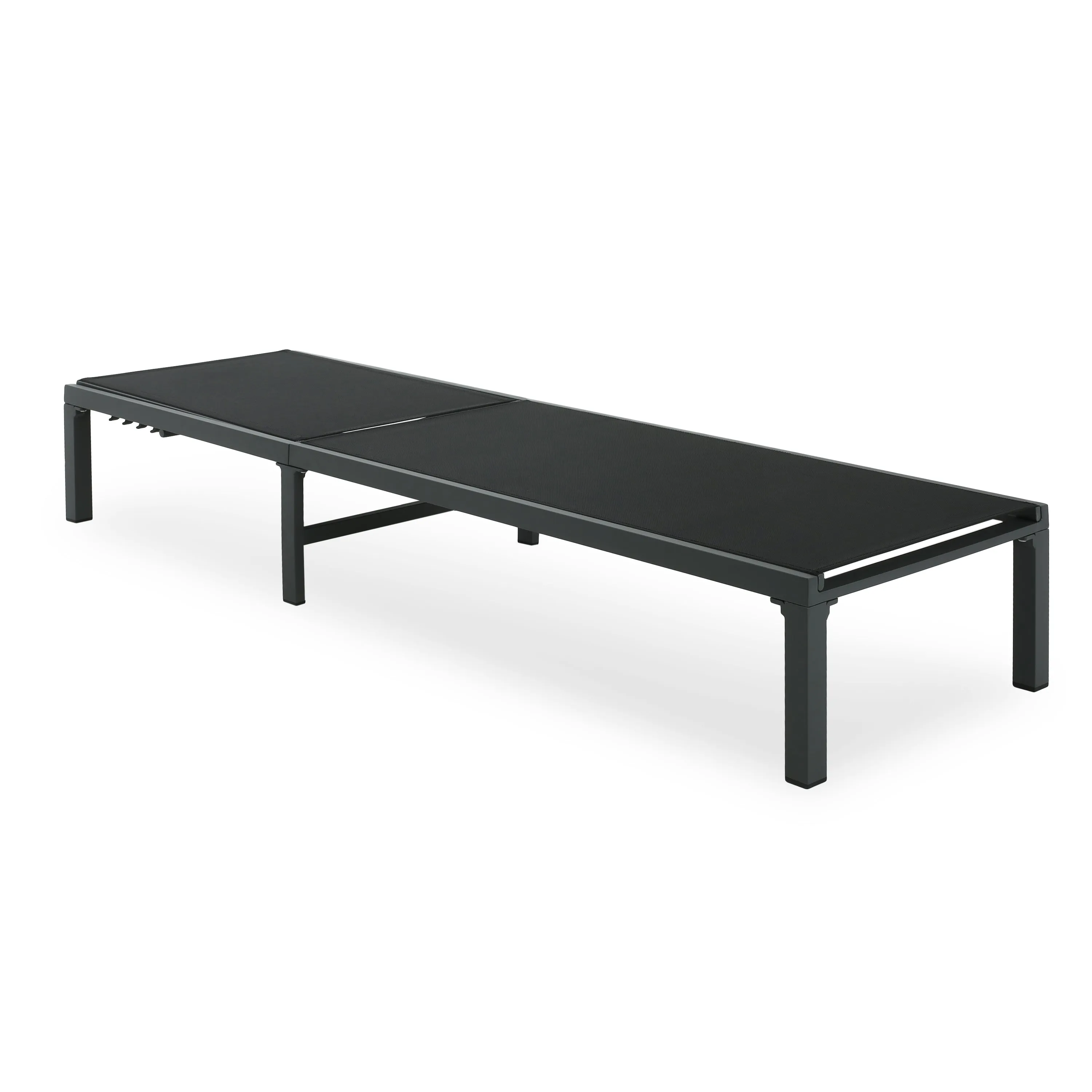 Deburoe Outdoor Adjustable Chaise Lounge(Set of 2)