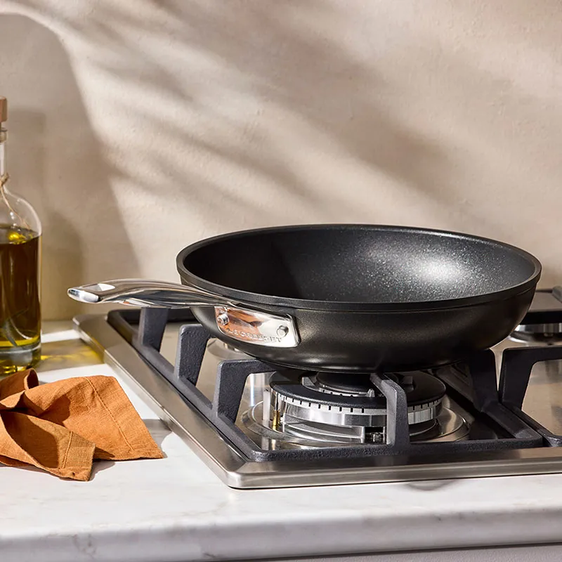 Deep Frying Pan, 26cm, Toughened Non-Stick, Special Buy, Black