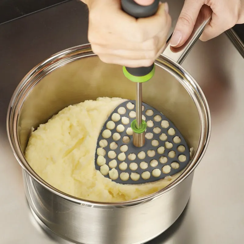 Delta Folding masher, Grey/Green