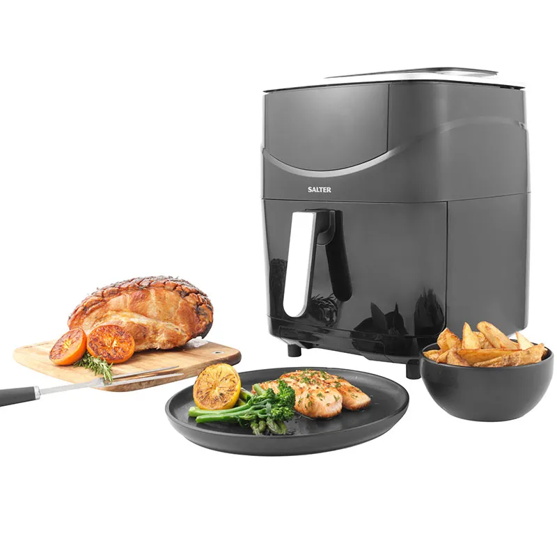 Digital Air Fryer, 6.5L, Black
