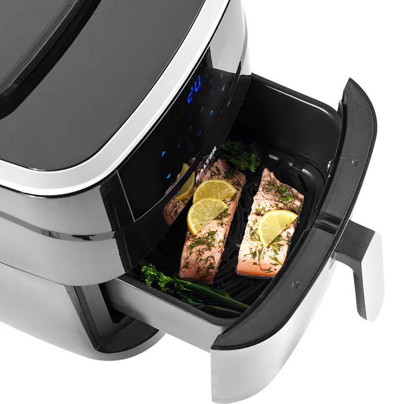Digital Air Fryer, 6.5L, Black