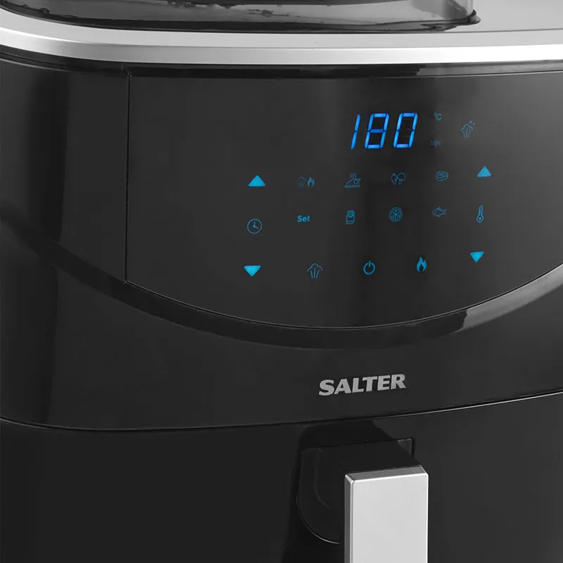 Digital Air Fryer, 6.5L, Black