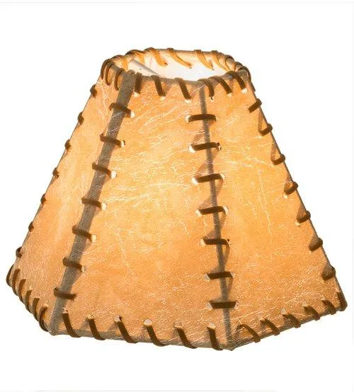 Distressed Faux Leather Lamp Shade 7" mattress topper, bed base