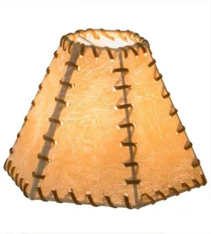 Distressed Faux Leather Lamp Shade 7" laundry hamper, dirty clothes basket