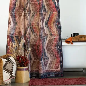 Distressed Southwestern Shower Curtain 3 piece sofa set, living room set
