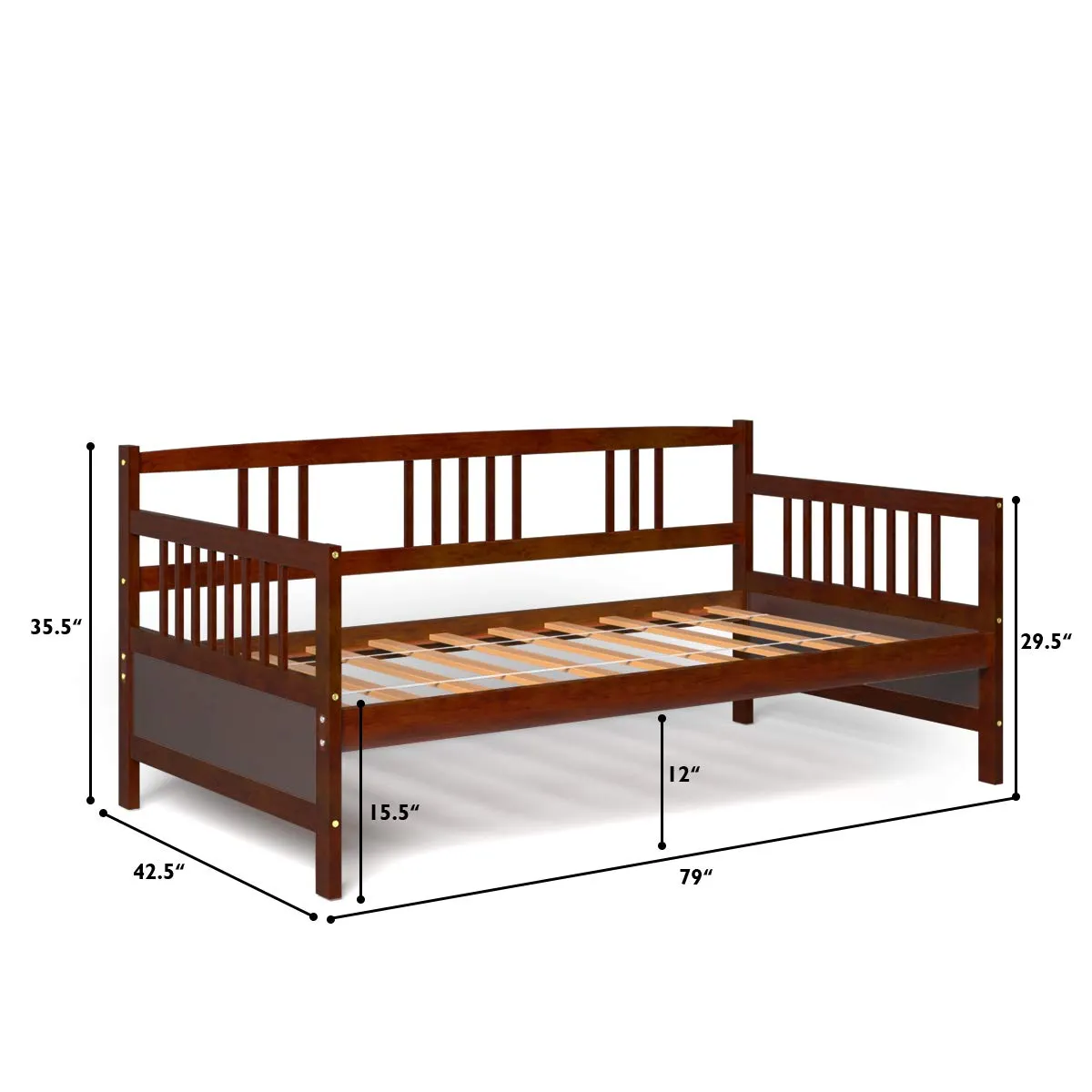 Dual-use Sturdy Sofa Bed for Bedroom Living Room