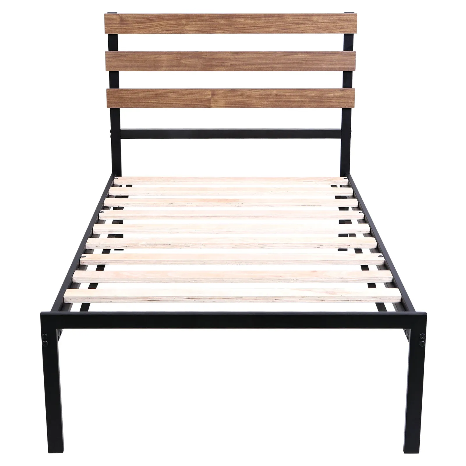 Easy Assembly Twin Metal Bed Frame No Box Spring Needed bed frame, queen bed