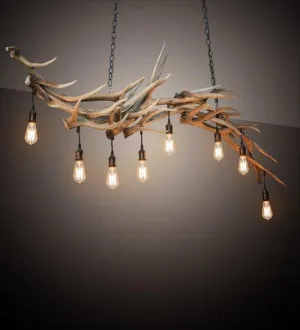 Edison Elk Antlers Chandelier antler chandelier, rustic lighting