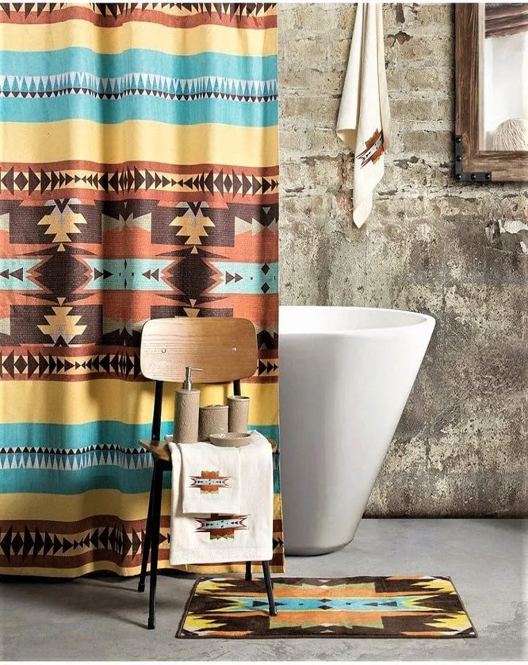 El Cerro Southwestern Shower Curtain