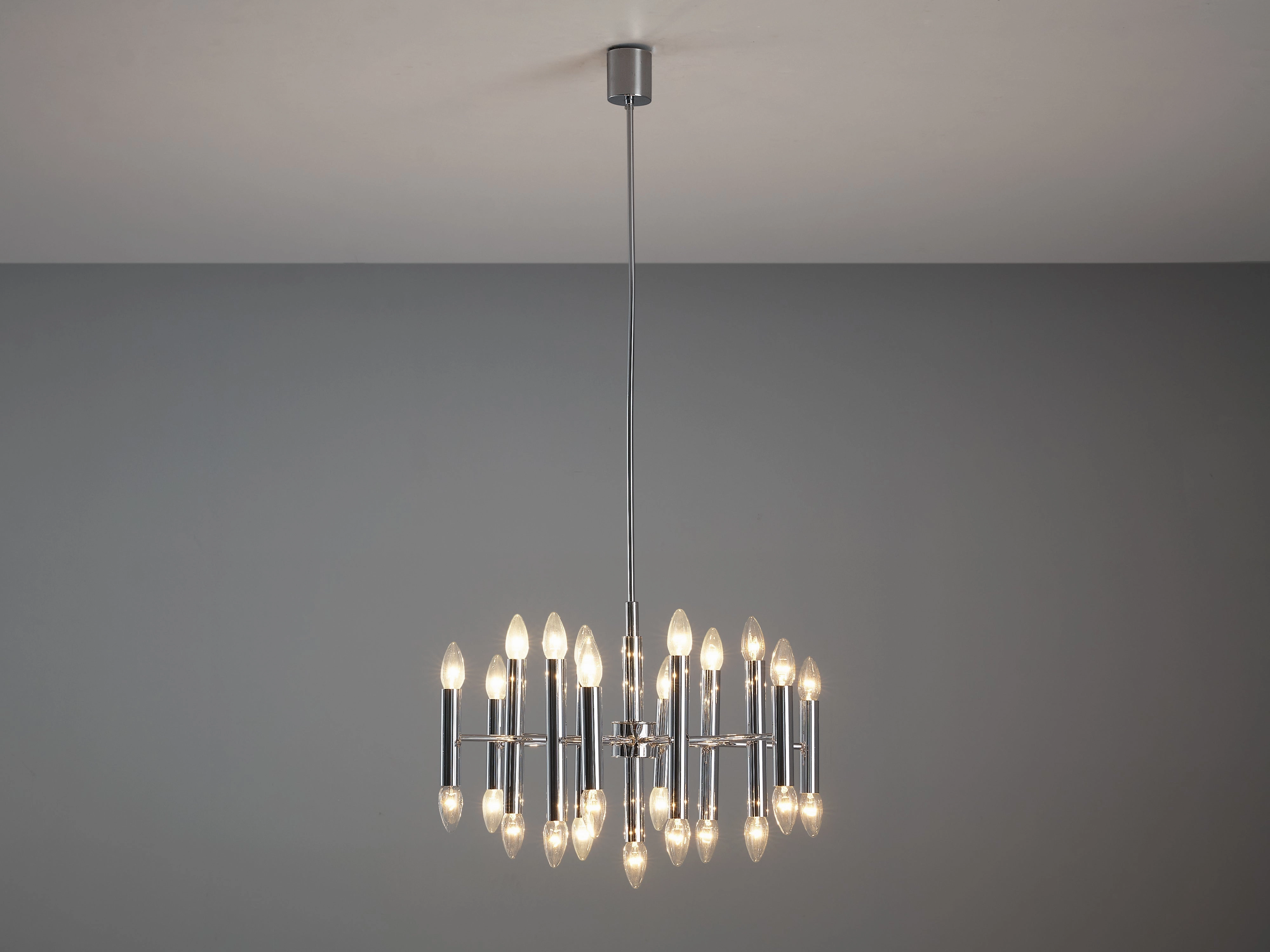 Elegant Chandelier in Chrome Knife Set,Kitchen Knives