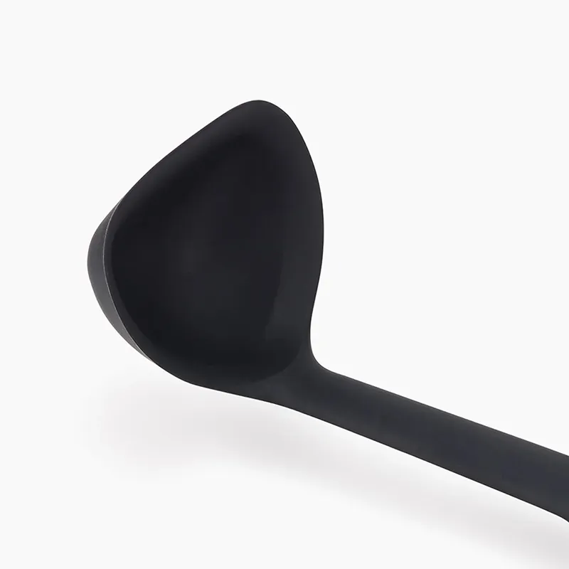 Elevate Silicone Ladle, Stainless Steel
