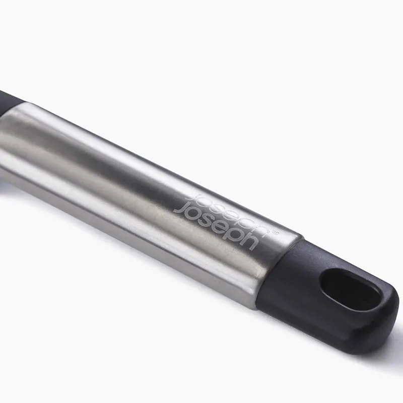 Elevate Silicone Slotted Turner, Stainless Steel