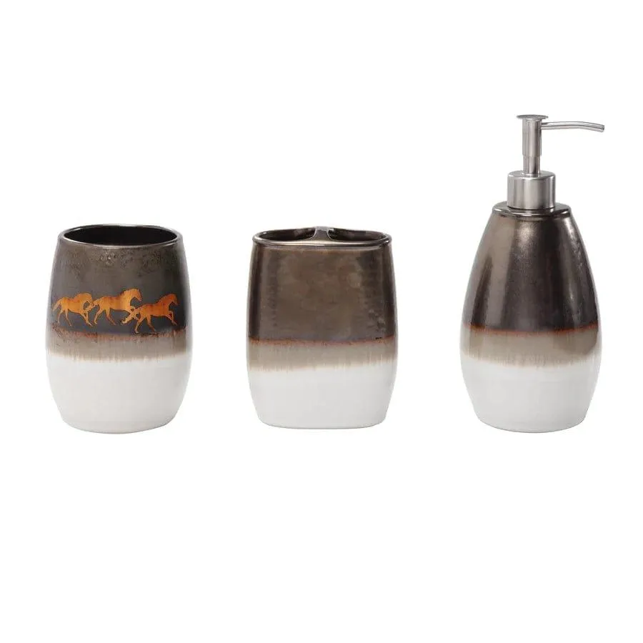 Equestrian Run Bath Accessories bathroom accessories, soap dispenser