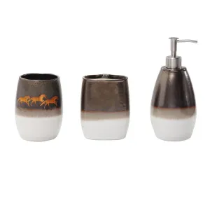 Equestrian Run Bath Accessories bathroom accessories, soap dispenser