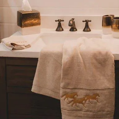 Equestrian Run Bathroom Towel Set