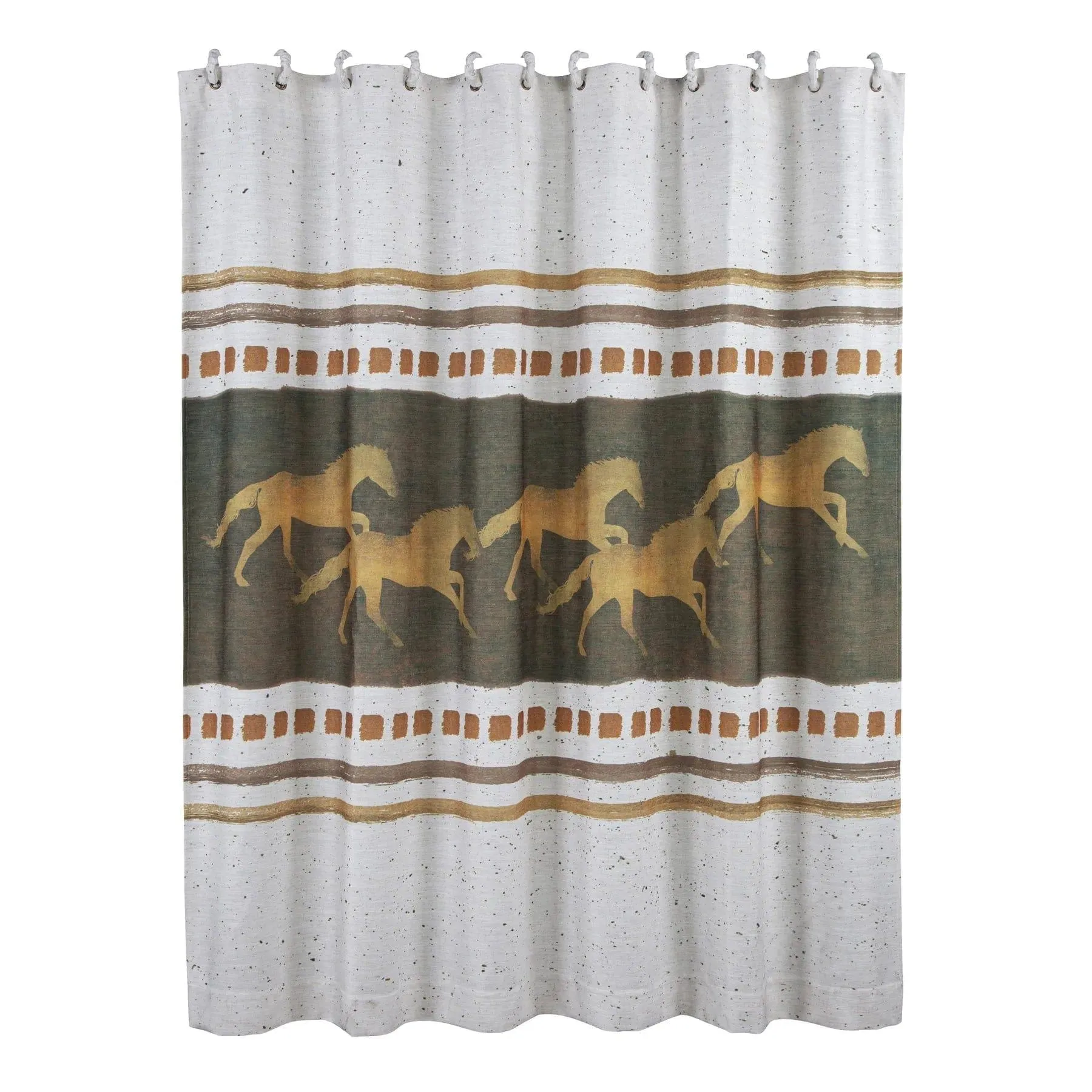 Equestrian Run Shower Curtain 3 piece sofa set, living room set