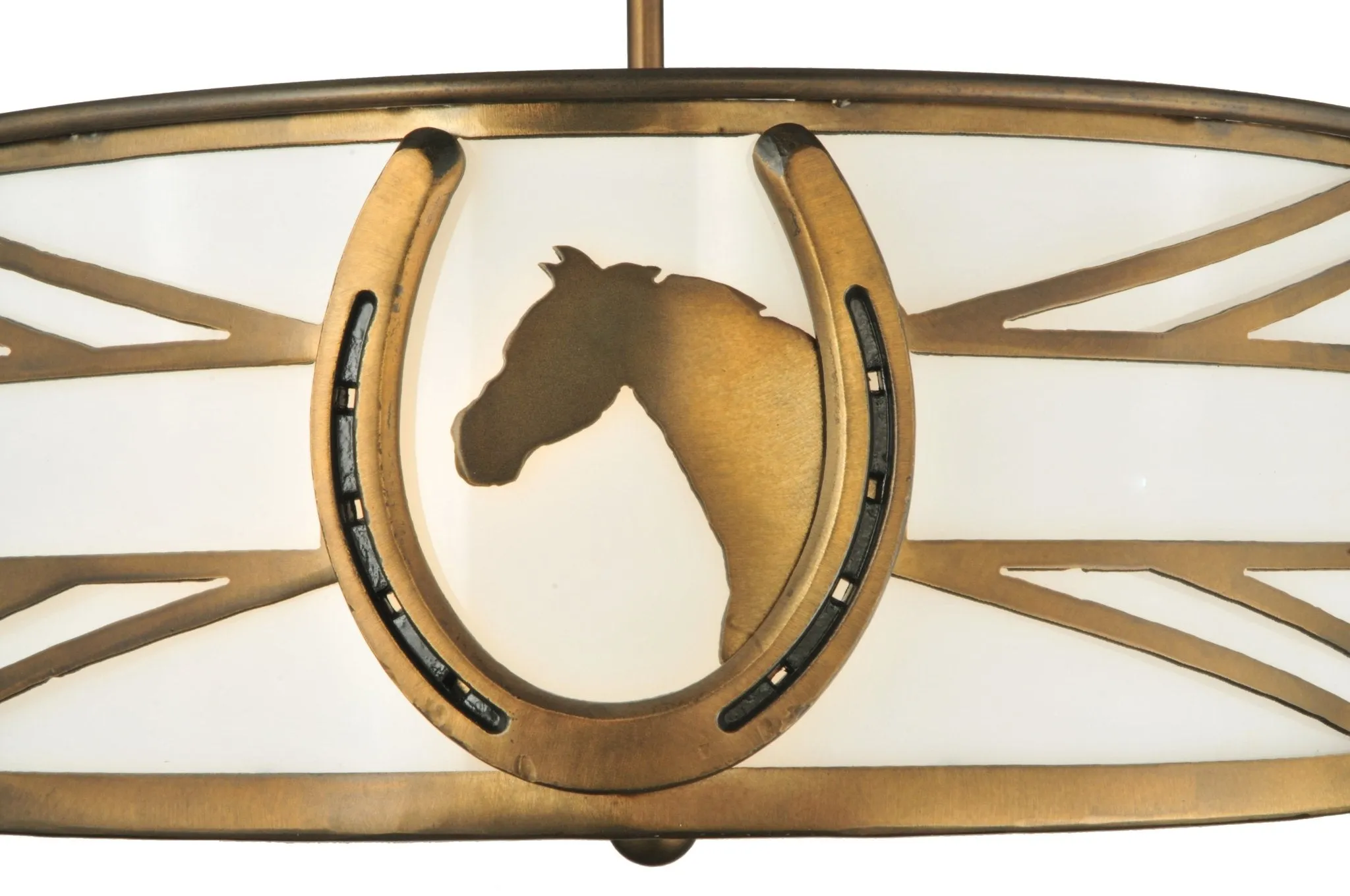Equine Silhouette Semi-Flushmount
