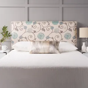 Fabric Queen/ Full Headboard - NH492003 queen headboard, wooden headboard