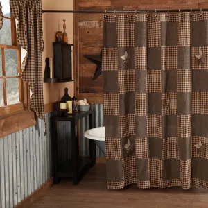 Farmhouse Star Shower Curtain bathroom furniture, vanity cabinet