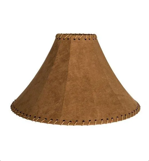 Faux Leather Lamp Shade 20"