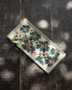 Flora Cookie Tray with Tong sheet set, pillowcase