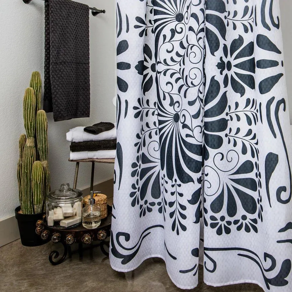 Floral Mandala Shower Curtain