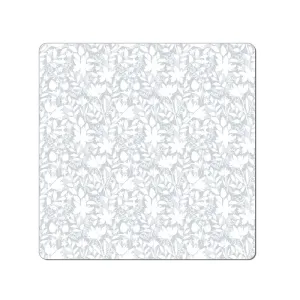 Floral Set of 6 Placemats, D29cm, Grey tufted headboard, king headboard