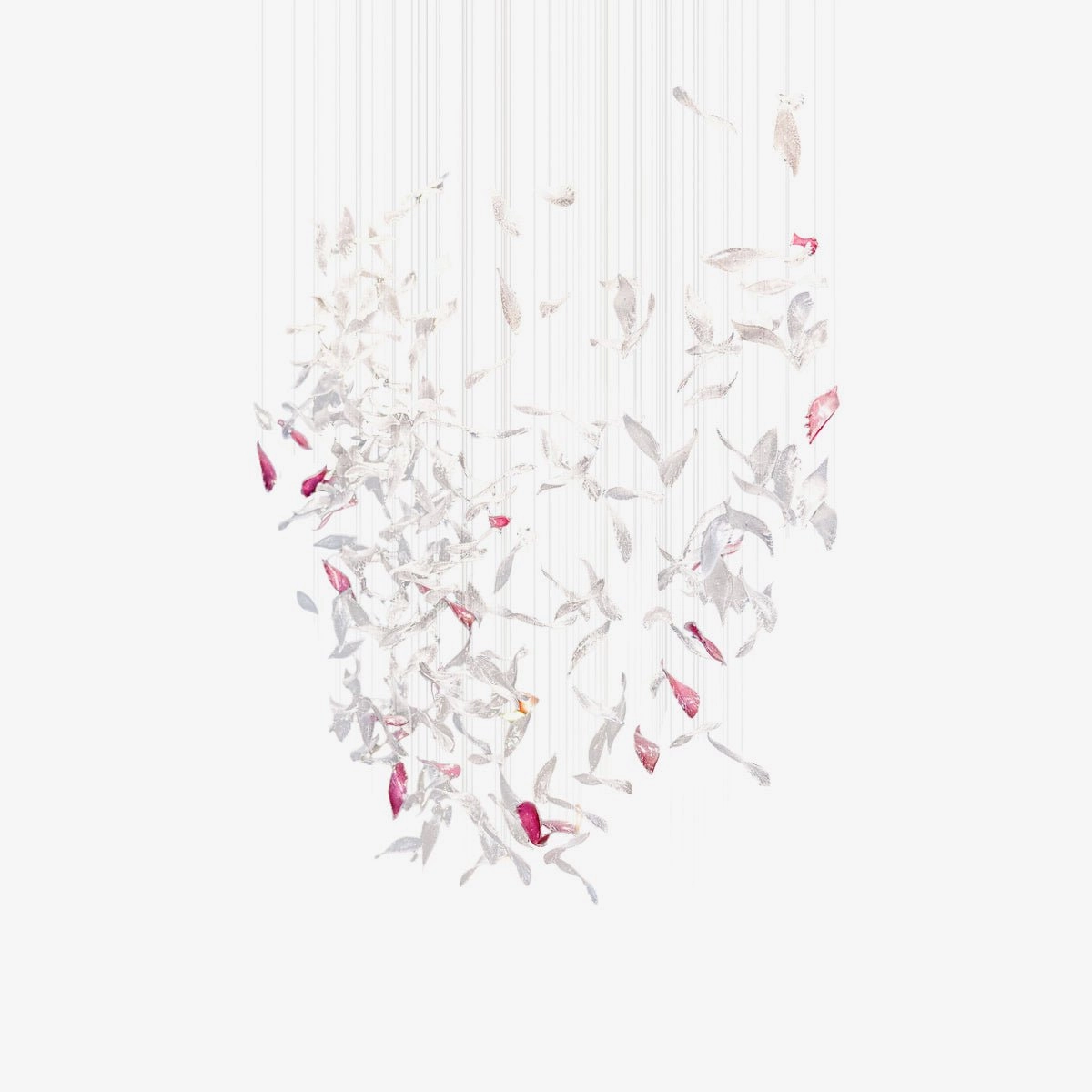 Flying Glass Feather Chandelier chandelier,ceiling light,decorative lighting