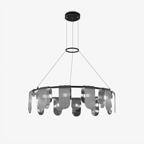 Folioles Brass Chandelier chandelier,ceiling light,decorative lighting