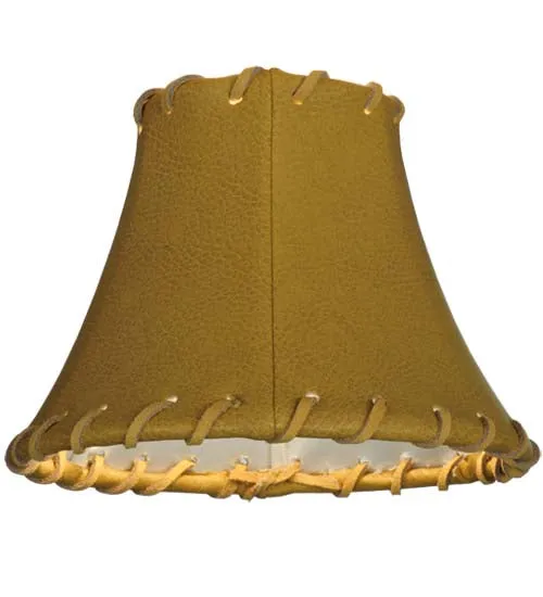 Genuine Leather 6" Lamp Shade mattress topper, bed base