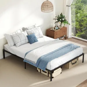 Giantex 12 Inch Metal Platform Bed Frame with Steel Slats Support bed frame, queen bed