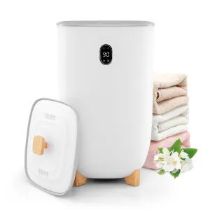 Giantex 40L Large Towel Warmer Bucket, Hot Towel Bucket for Bathroom Spa bathroom organizer, toilet brush holder