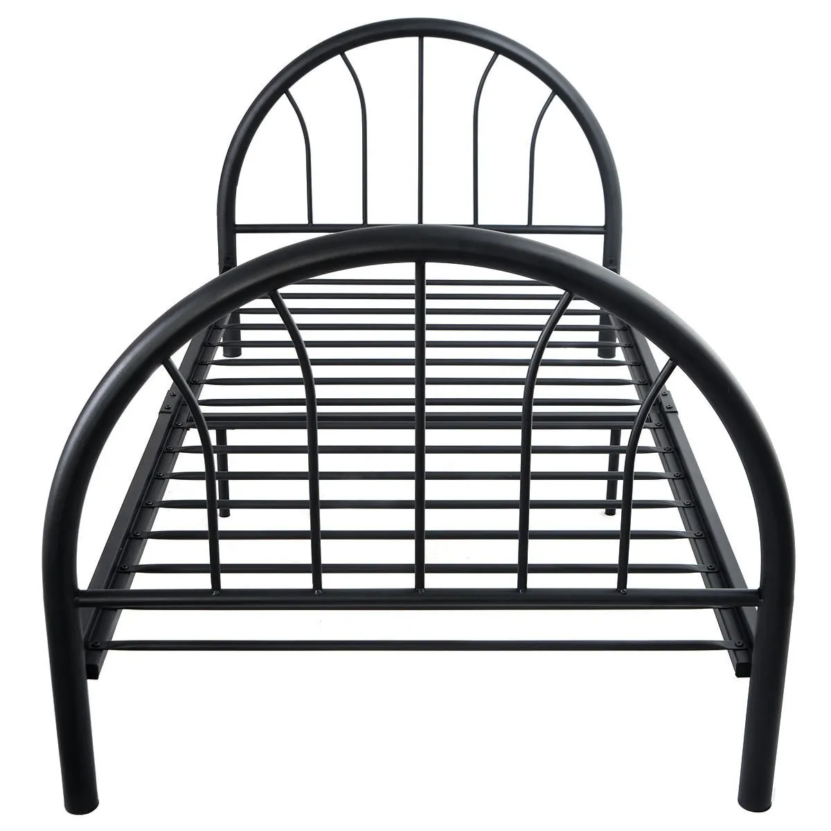 Giantex 83" x 42" x 35" Metal Bed Platform Frame Twin Size Bedroom Home Furniture