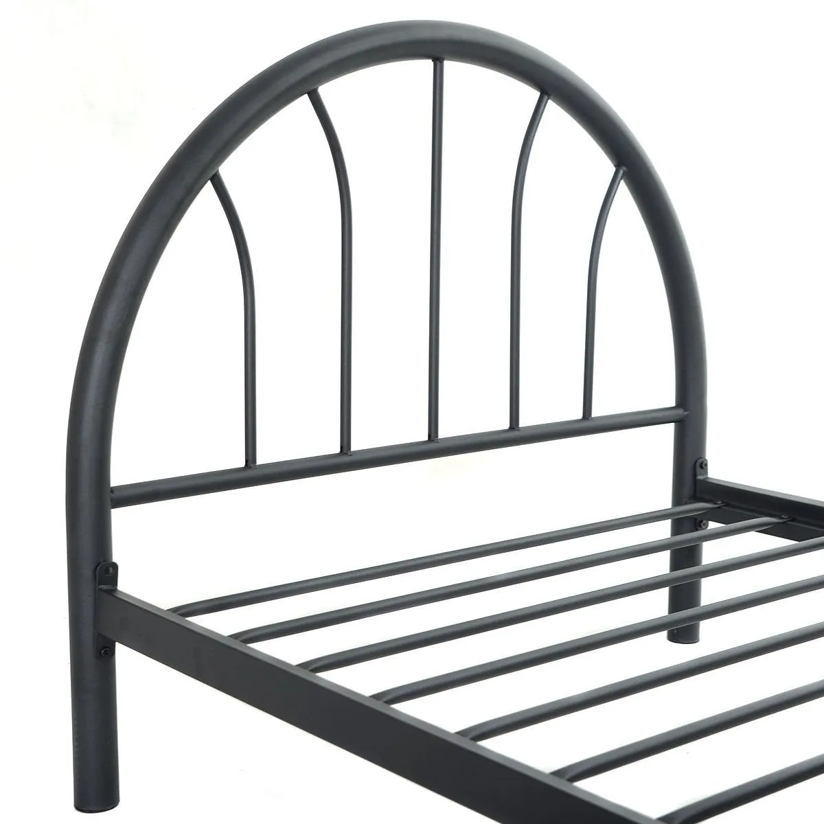 Giantex 83" x 42" x 35" Metal Bed Platform Frame Twin Size Bedroom Home Furniture