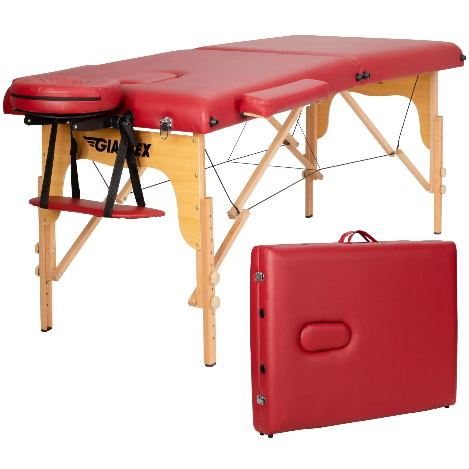 Giantex 84 inch Massage Table Lash Bed, Portable Massage Bed, 2 Folding Mode