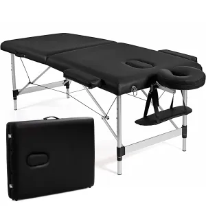 Giantex 84" Massage Table Professional Portable Massage Bed folding chair, portable chair