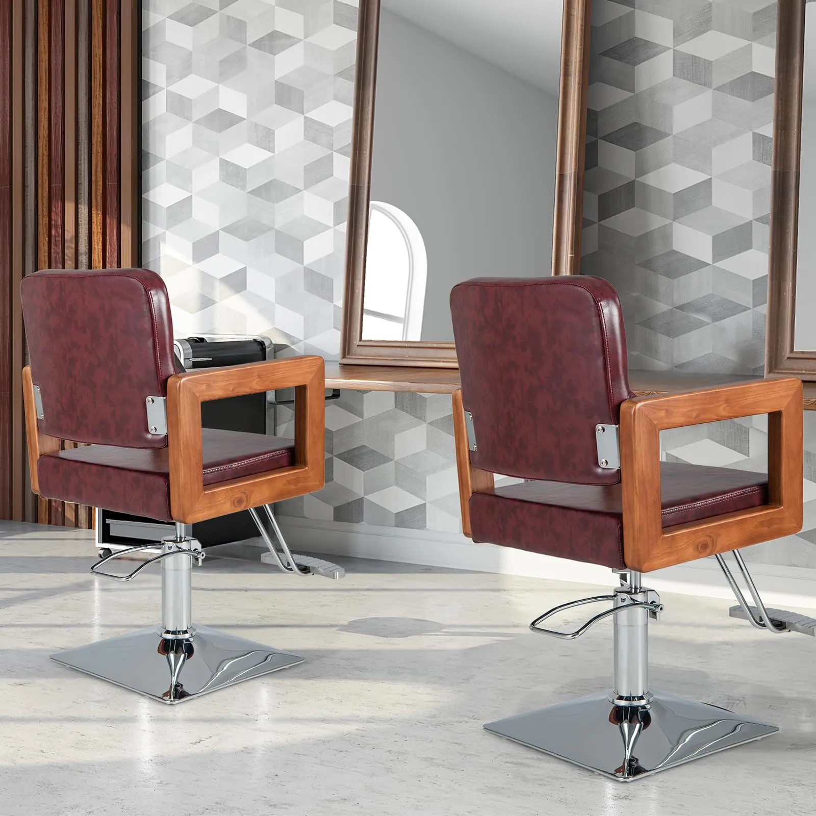 Giantex Barber Chair - Salon Chair for Hair Stylist