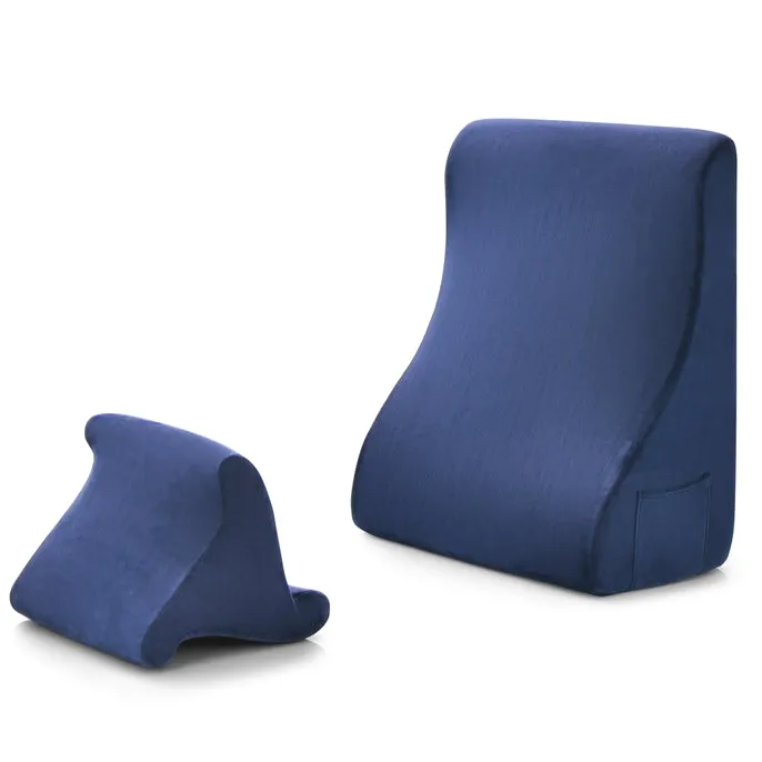 Giantex Bed Wedge Pillow for Sleeping, 7.5 Inch Triangle Pillow Wedge for Neck Back Leg Support