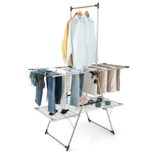 Giantex Clothes Drying Rack bathroom organizer, toilet brush holder