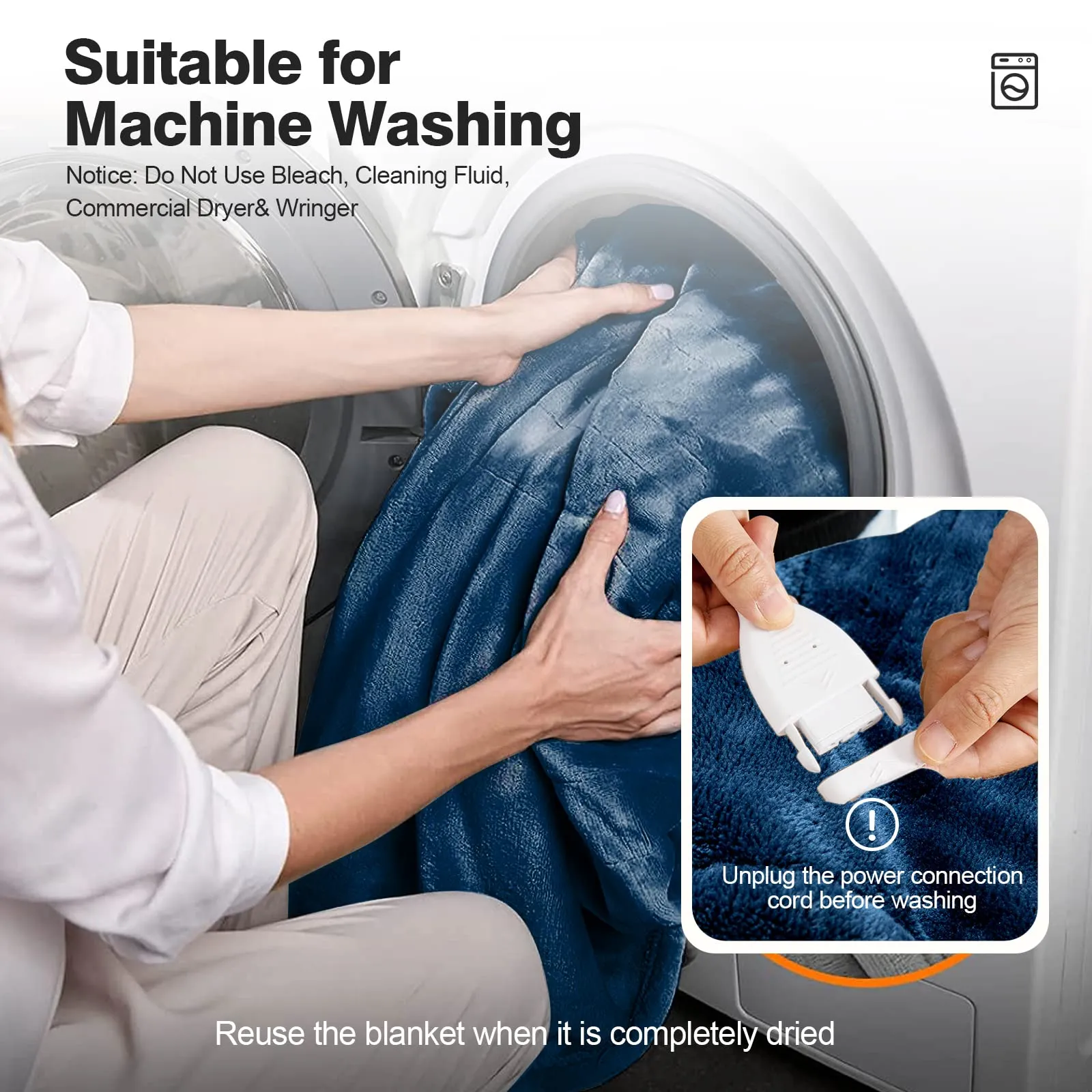 Giantex Electric Blanket Heated Throw, Flannel Sherpa Double Side Heating Blanket 50''x60''