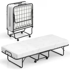 Giantex Folding Bed with Mattress for Adults bed frame, queen bed