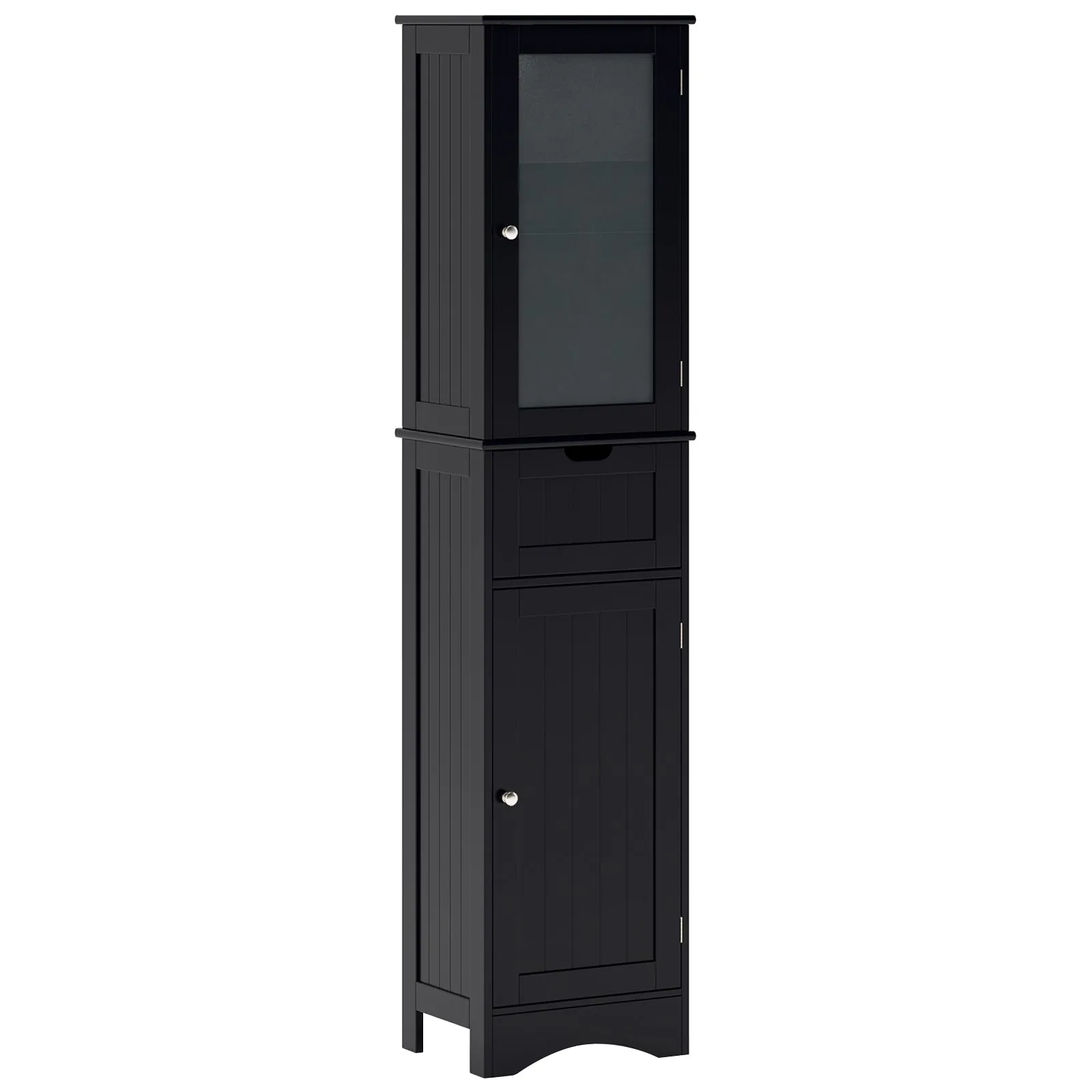 Giantex Freestanding Bathroom Storage Cabinet bathroom organizer, toilet brush holder