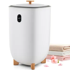 Giantex Large Towel Warmer Bucket - 35L Hot Towel Warmer for Bathroom Spa bathroom organizer, toilet brush holder