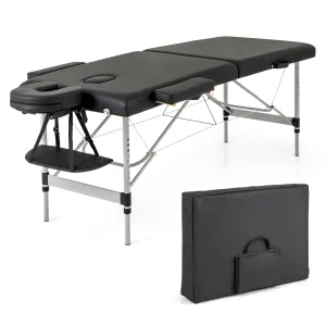 Giantex Massage Table, Portable Massage Bed with Carrying Bag folding chair, portable chair