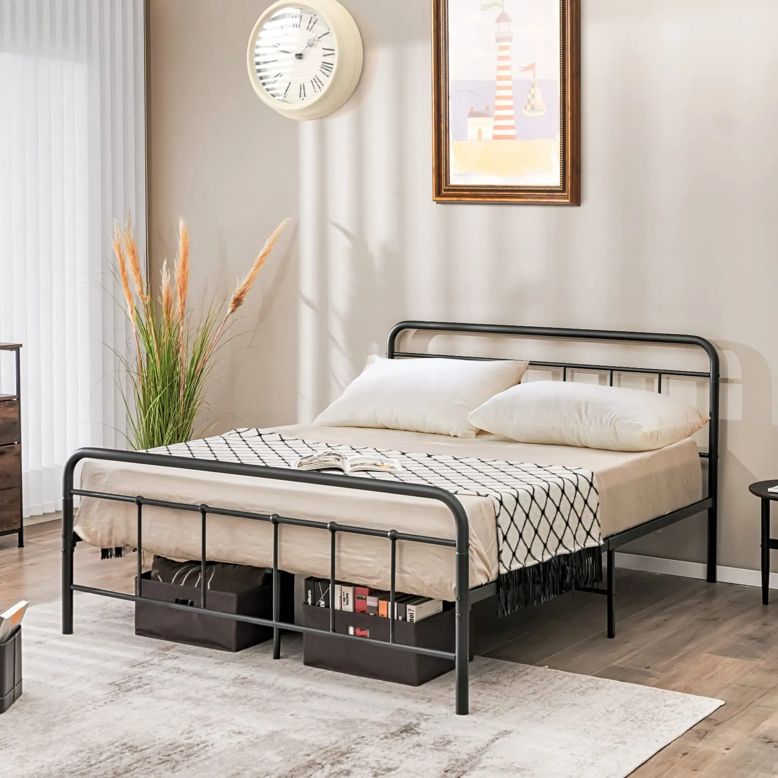 Giantex Metal Bed Frame