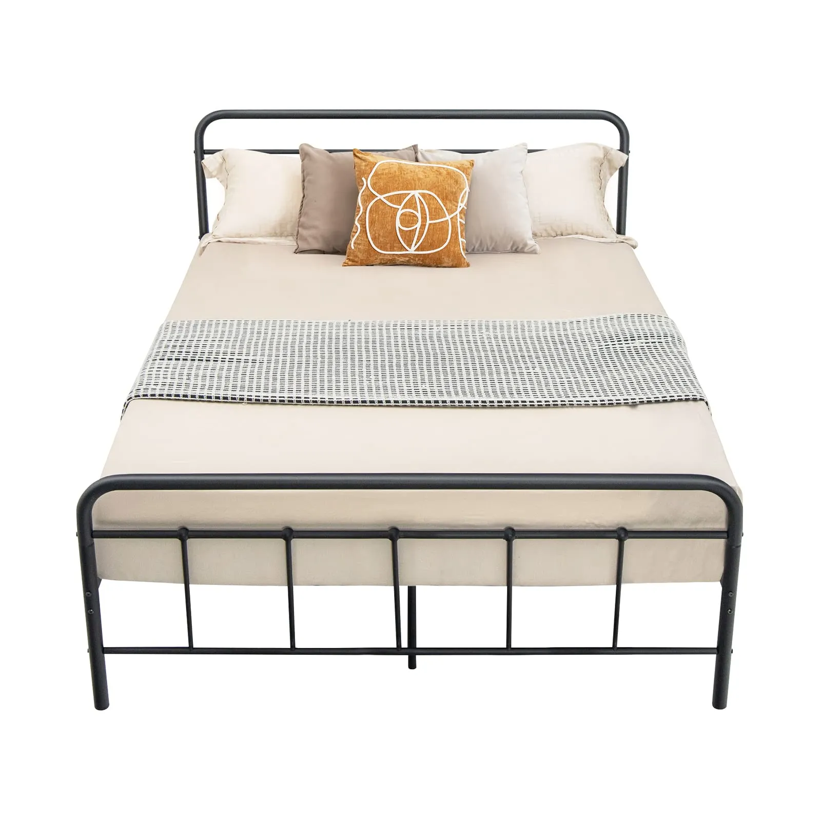 Giantex Metal Bed Frame bed frame, queen bed