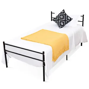 Giantex Platform Bed with Headboard and Footboard bed frame, queen bed