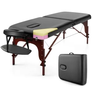 Giantex Portable Massage Table 84 Inch folding chair, portable chair