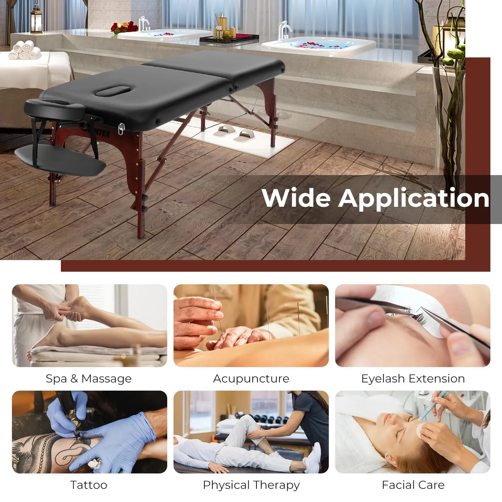 Giantex Portable Massage Table 84 Inch